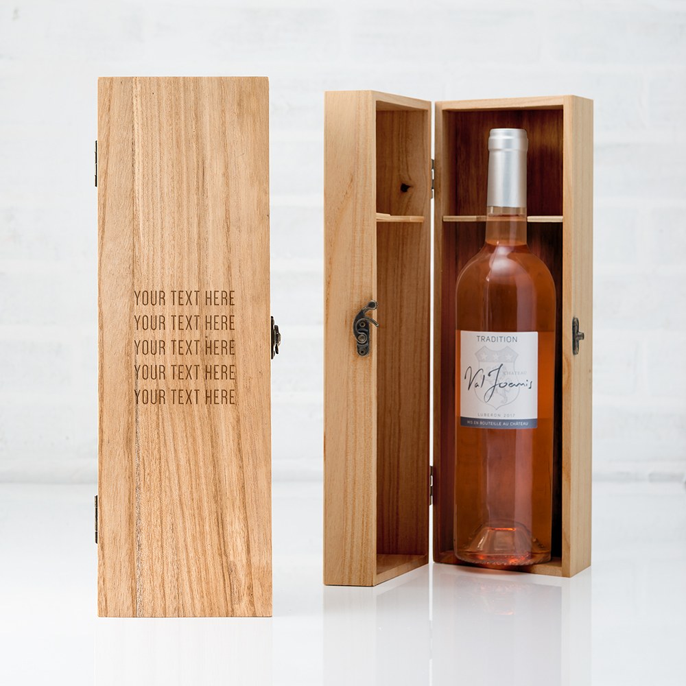 Custom Wine & Whiskey Box 